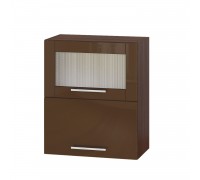 Küchenzeile Modern Top VVG14-600 Dark Wenge, Cappuccino Glanz Küchenzeile Modern Top VVG14-600 Dark Wenge, Cappuccino Glanz
