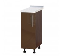 Szafka kuchenna Modern Niz H83-300 Ciemny Wenge, Cappuccino Połysk Szafka kuchenna Modern Niz H83-300 Ciemny Wenge, Cappuccino Połysk
