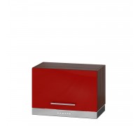Küchenzeile Modern Top B15-600 Dark Wenge, Rot Glanz Küchenzeile Modern Top B15-600 Dark Wenge, Rot Glanz