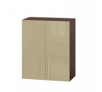 Кухонний модуль Модерн Верх В10-600 Венге темний, Латте Глянець