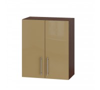 Кухонний модуль Модерн Верх В06-600 Венге темний, Мокко Глянець