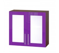 Küchenzeile Modern Top BB06-800 Dark Wenge, Lilac Gloss Küchenzeile Modern Top BB06-800 Dark Wenge, Lilac Gloss