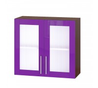 Küchenzeile Modern Top BB10-800 Dark Wenge, Lilac Gloss Küchenzeile Modern Top BB10-800 Dark Wenge, Lilac Gloss