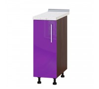 Szafka kuchenna Modern Niz H83-300 Ciemny Wenge, Liliowy połysk Szafka kuchenna Modern Niz H83-300 Ciemny Wenge, Liliowy połysk