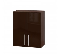 Кухонный модуль Модерн Верх В06-600 Венге темный, Шоколад Глянец Кухонный модуль Модерн Верх В06-600 Венге темный, Шоколад Глянец