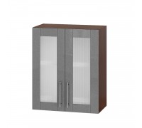 Küchenzeile Modern Top BB06-600 Dark Wenge, Metallic Silber Glanz Küchenzeile Modern Top BB06-600 Dark Wenge, Metallic Silber Glanz