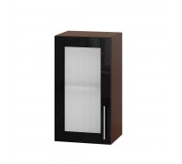 Szafka kuchenna Modern Top BB01-400 Ciemny Wenge, Metaliczny Czarny Połysk Szafka kuchenna Modern Top BB01-400 Ciemny Wenge, Metaliczny Czarny Połysk
