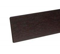 Plinth chipboard 2.4 m, dark wenge