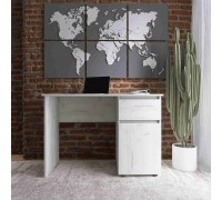 Письменный стол СЛ-1 Лайт, Дуб Крафт Белый