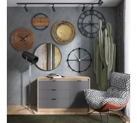 Комод 1150 СІТІ, Дуб Сонома, Графіт Комод 1150 СІТІ, Дуб Сонома, Графіт