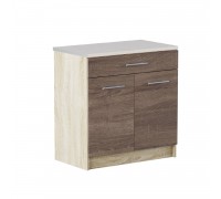Eco Bottom Drawer 800, Sonoma Oak, Truffle