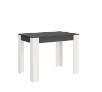 Esstisch STO-1, Graphite Oak Craft White