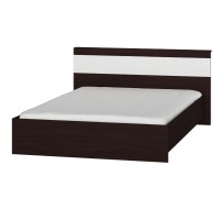 Спальный Комплект Соната 15, Венге темный, Белый