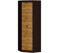 Eckschrank 700 Sonata, Dunkle Wenge, Golden Craft Oak