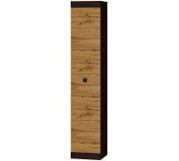 Sonata pencil case, dark wenge, golden craft oak