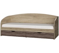 Łóżko Comfort 80x190, Dąb Sonoma, Trufla