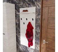 Kleiderbügel Sonata Shield 600, Eiche Craft White