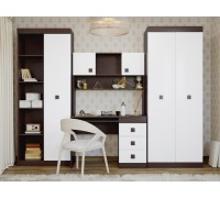 Дитячий Спальний Комплект Соната 4, Венге темний, Білий Дитячий Спальний Комплект Соната 4, Венге темний, Білий