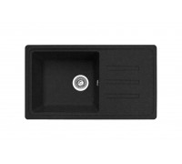 Black granite kitchen sink AKVATIKA No. 014 780x435