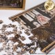 Фигурный деревянный пазл Гарри Поттер Альбус Дамблдор XXL