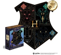 Harry Potter Hogwarts Holzpuzzle (Schwarz) XL
