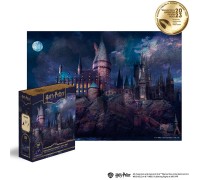 Harry Potter Hogwarts Schloss (Nacht) XXL Holzpuzzle