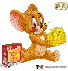 Фігурний дерев'яний пазл Tom & Jerry™ Джеррі XL