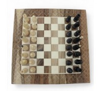 Chess, checkers, and backgammon, gift set, carved chess, 50*50 cm