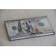 Подарунковий конверт для грошей '100$', дерев'яний оригінальний конверт для купюр