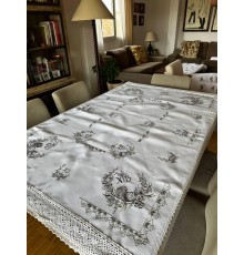 Скатертина пасхальна ,скатерть святкова із поліестеру (150*230 см)