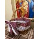 Набор для декора пасхальной корзины – чехол, полотенце-накидка и бант (лен с вышивкой розового цвета)