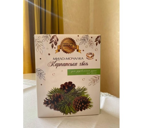 Мыло-мочалка "Карпатская хвоя", 100 г Мыло-мочалка "Карпатская хвоя", 100 г
