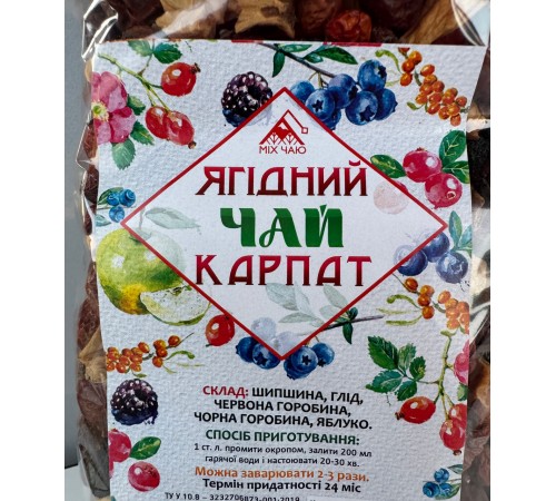 Ягодный чай из Карпат, 400 г Ягодный чай из Карпат, 400 г