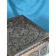 Большая деревянная шкатулка ручной резьбы, ящик из дерева для украшений и ценностей, 25*25 см
