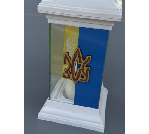 Лампадка для Героїв, синьо-жовта лампадка ЗСУ Лампадка для Героїв, синьо-жовта лампадка ЗСУ