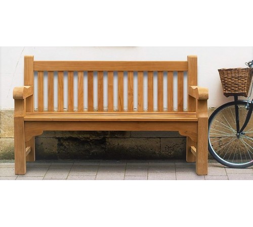 Крамниця, лава зі спинкою 1340 х 690 мм від виробника Garden park bench 05 Крамниця, лава зі спинкою 1340 х 690 мм від виробника Garden park bench 05