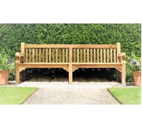 Shop, Bank mit Rückenlehne 2240 x 690 mm Holzbank in der Ukraine vom Hersteller Garden Park Bench 07