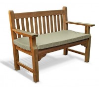 Крамниця, лава зі спинкою 1240 х 670 мм. Дерев'яна лавка від виробника Garden park bench 10