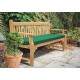 Крамниця, лава зі спинкою 1840 х 670 мм. Дерев'яна лавка від виробника Garden park bench 12
