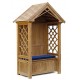 Міні-альтанка 1230 х 730 мм від виробника Garden park bench 28