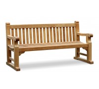 Лавочный магазин со спинкой 1800 х 550 мм от производителя Garden park bench 29