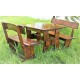 Дерев'яний стіл 2000х900 мм з ясеня для кафе, дачі від виробника. Wood Table 12