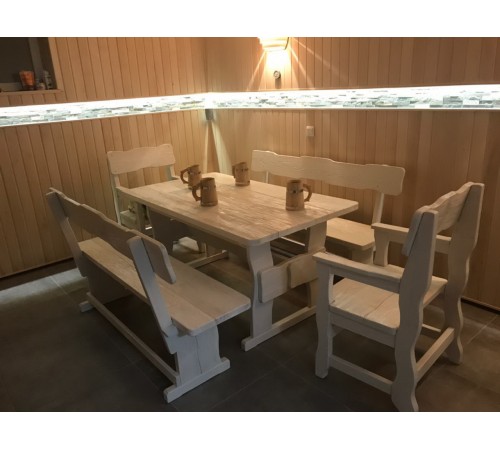 Дерев'яний стіл 2000х900 мм з ясеня для кафе, дачі від виробника. Wood Table 12 Дерев'яний стіл 2000х900 мм з ясеня для кафе, дачі від виробника. Wood Table 12