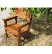 Деревянные стулья барные, садовые стулья для кафе 660х300 от производителя для дачи, кафе Wooden chair — 06