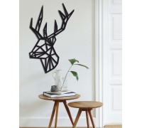 Dekoratives geometrisches Wandpaneel „Hirsch“