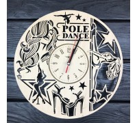 Originale Wanduhr aus Holz 