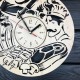 Концептуальні дерев'яні годинники на стіну «Шеф-кухар»