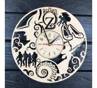 Drewniany zegar dekoracyjny dla dzieci 