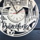 Оригинальные деревянные часы в интерьере «Испания, Барселона»