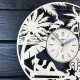 Деревянные часы на стену «Лето»